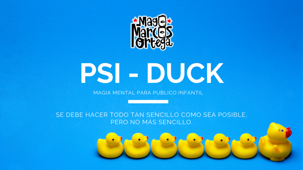 PSi Duck blog ideas marcos ortega